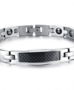ست دستبند زنانه مردانه با سنگ مگنت